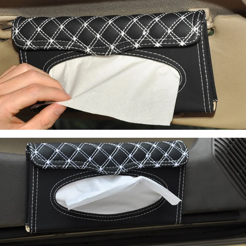 Car Sun Visor Mounted Tissue Box Car Sun Visor Mounted Tissue Box