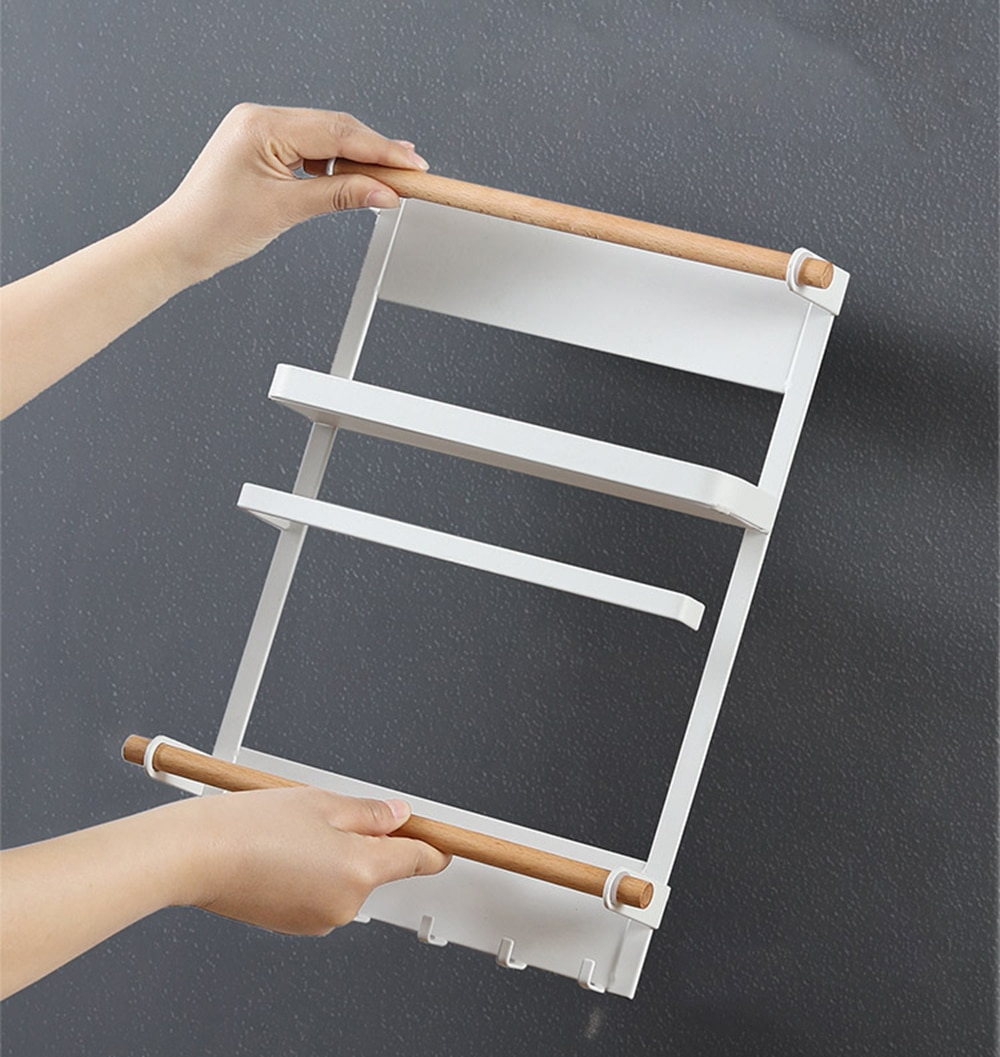 Multipurpose Magnetic Storage Rack Organizer Multipurpose Magnetic Storage Rack Organizer