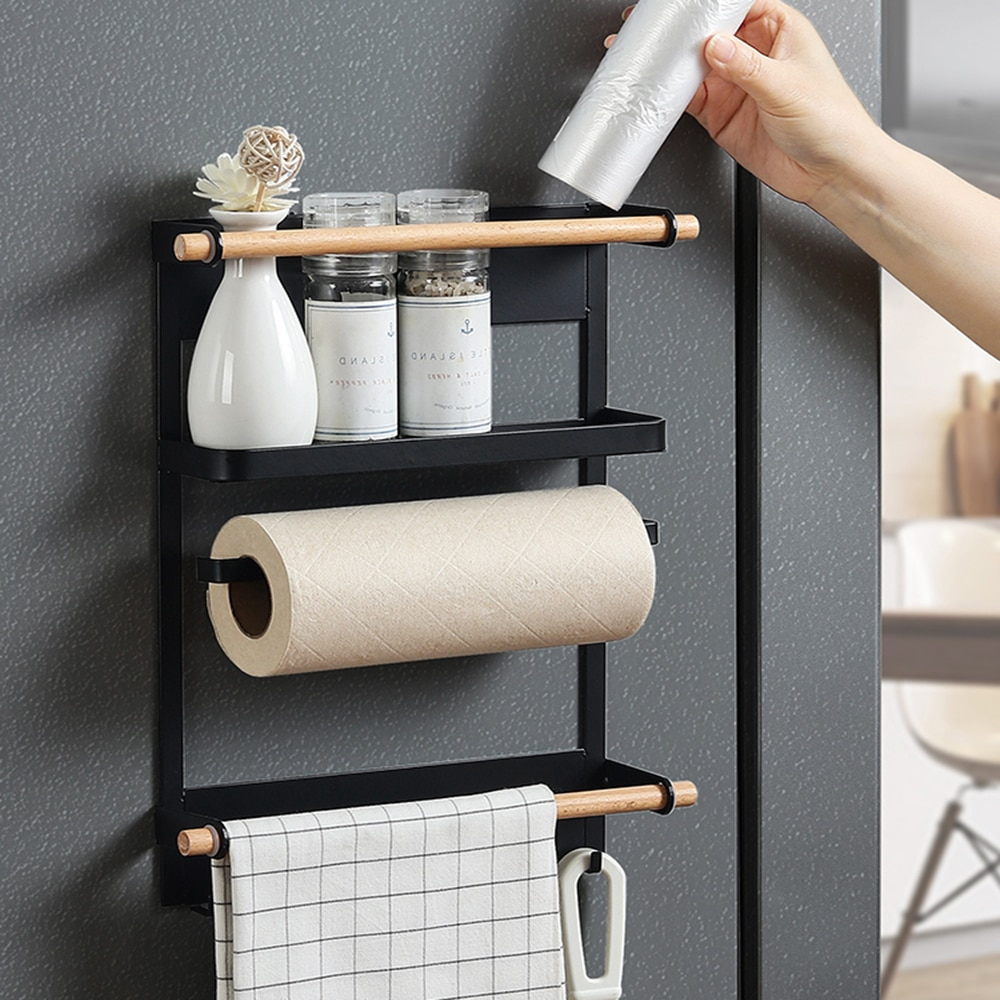 Multipurpose Magnetic Storage Rack Organizer