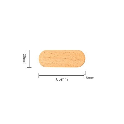 Light Brown / 6.5 x 2.5 cm / 2.56 x 0.98 inch