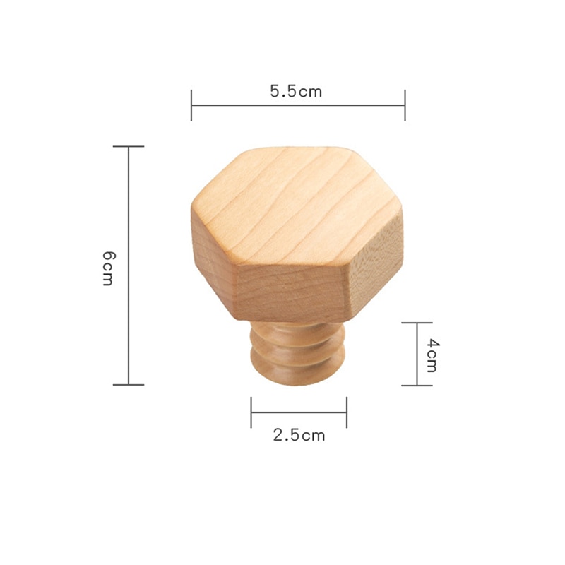 Wooden Nail Design Wall Hook - Image 5