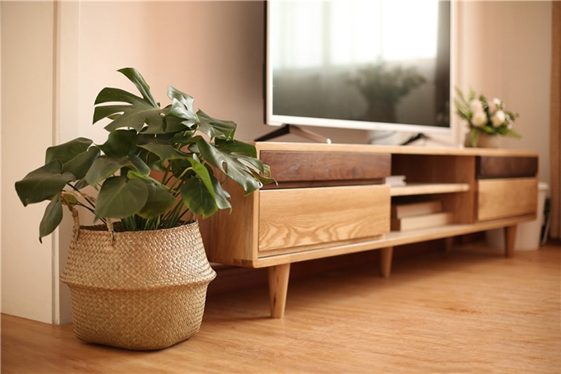 Woven Seagrass Laundry Basket Woven Seagrass Laundry Basket