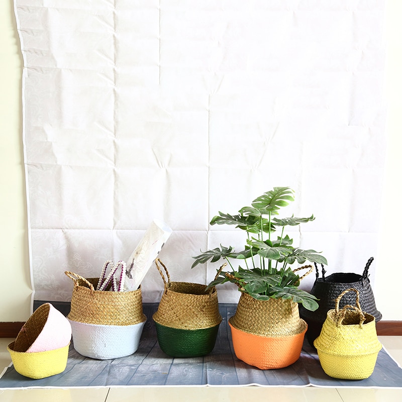 Woven Seagrass Laundry Basket Woven Seagrass Laundry Basket