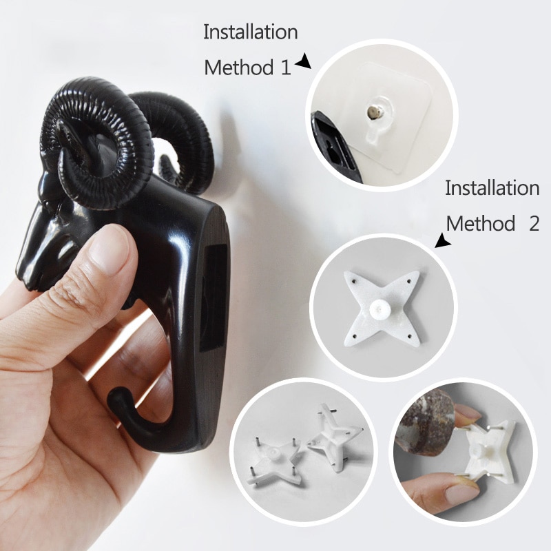 Nordic Animal Head Wall Hooks - Image 5