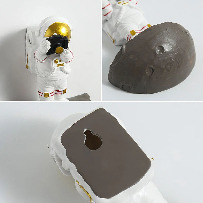 Nordic Astronaut Resin Wall Shelf