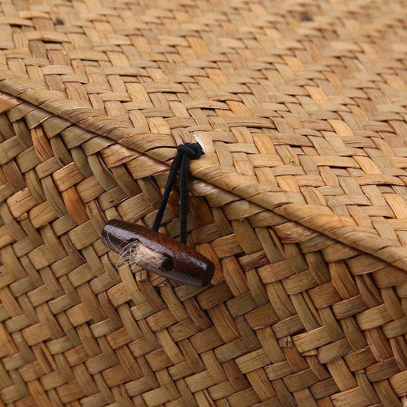 Woven Seagrass Storage Box with Lid Woven Seagrass Storage Box with Lid