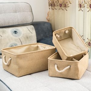 Foldable Linen Storage Basket