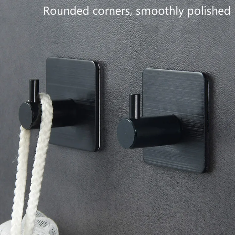 Brushed Design Stainless Steel Wall Hook