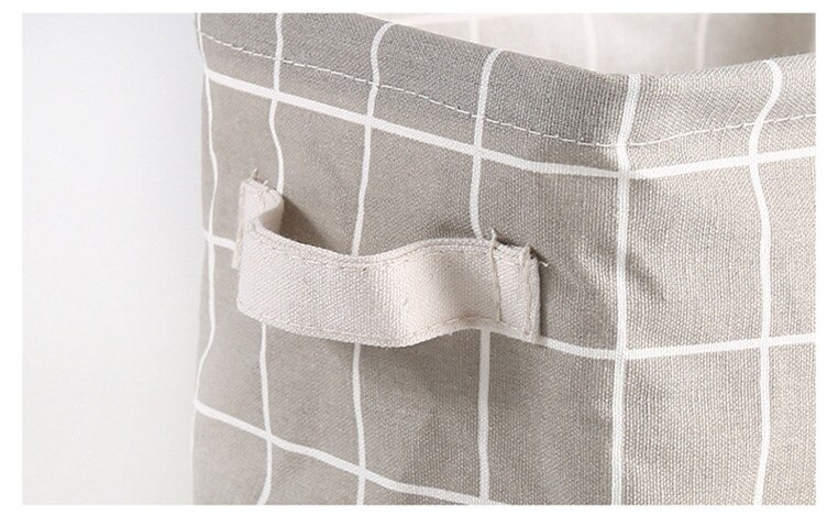 Waterproof Desktop Storage Basket with Nature Prints Waterproof Desktop Storage Basket with Nature Prints