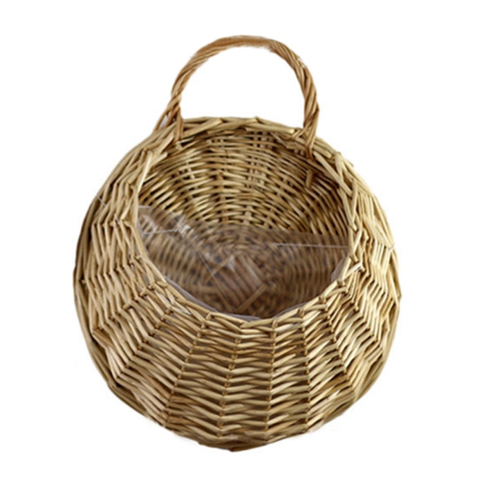 Rattan Wall Hanging Basket for Wedding Rattan Wall Hanging Basket for Wedding