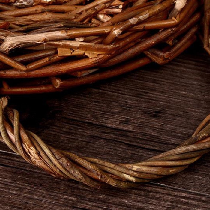 Rattan Wall Hanging Basket for Wedding Rattan Wall Hanging Basket for Wedding