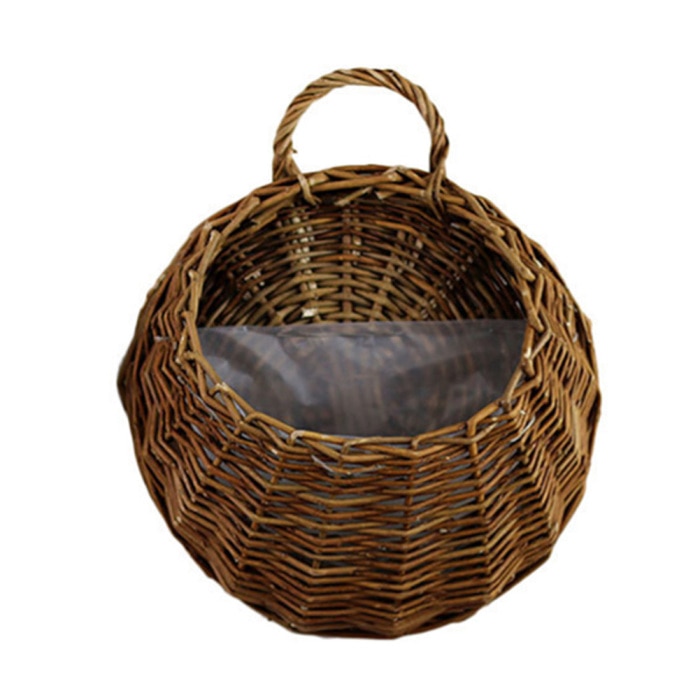 Rattan Wall Hanging Basket for Wedding Rattan Wall Hanging Basket for Wedding