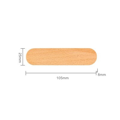 Light Brown / 10.5 x 2.5 cm / 4.13 x 0.98 inch
