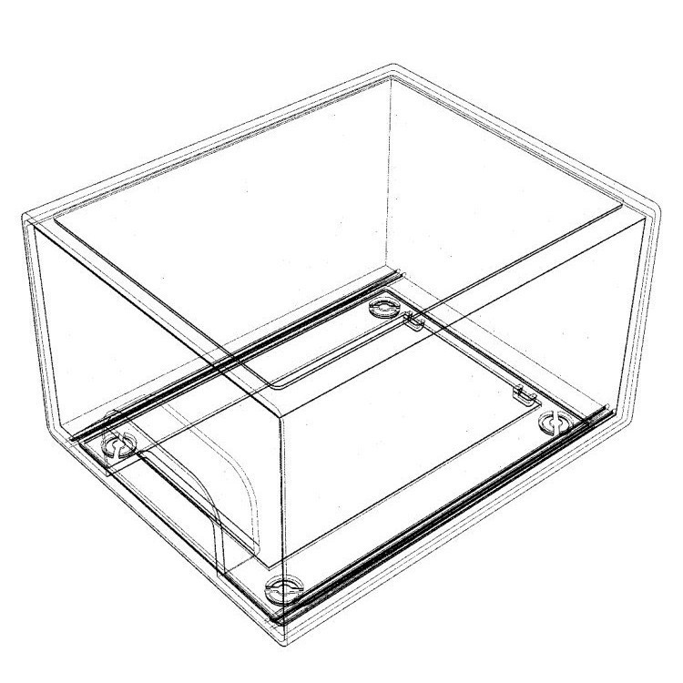 1 2 4 Pack Clear Stackable Storage Drawers, 11.2cm, 4.4in Tall Acrylic Bathroom Makeup Organizer,Plastic Storage Bins For Vanity, Undersink, Kitchen Cabinets, Pantry, Home Organization - Image 9